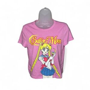Sailor Moon Pink Crop Top